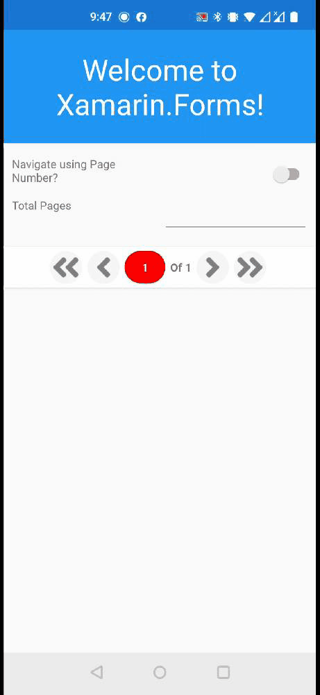 Pluggable Xamarin Pagination