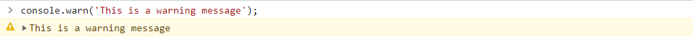 console warn example